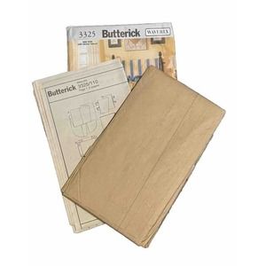 Butterick 3325 Sewing Pattern UNCUT Waverly Bedroom Pillow Bedspread Table Cloth